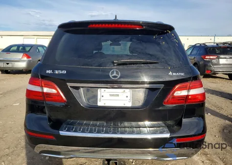 2014 Mercedes-Benz Ml 350 4Matic from USA, damaged, VIN 4JGDA5HB4EA270623